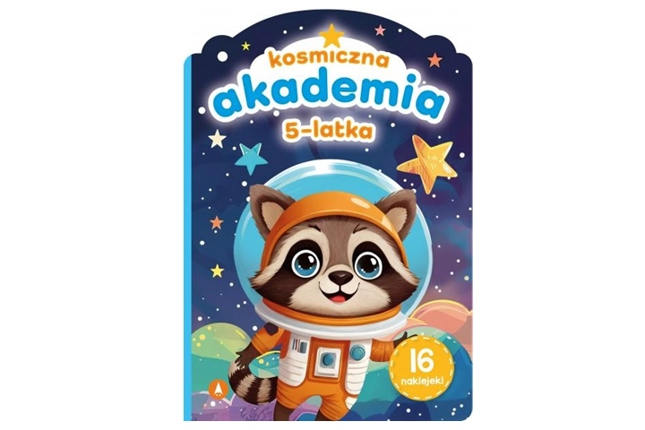 Kosmická akademie pro pětileté – pracovní sešit se samolepkami