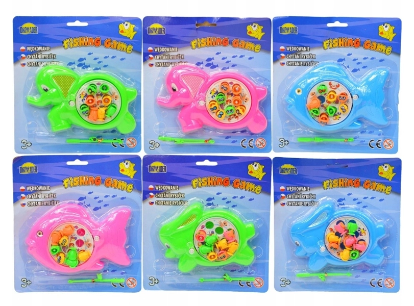 Chytání rybiček – zručnostní hra pro děti