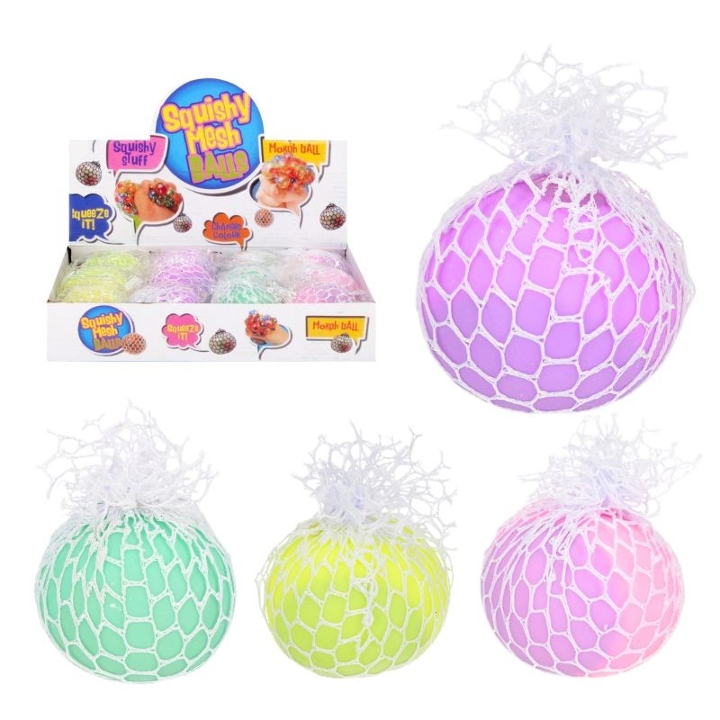 Antistresový míček hrozen v síťce