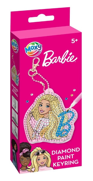 Levně Kreativní sada přívěsek BARBIE s diamanty