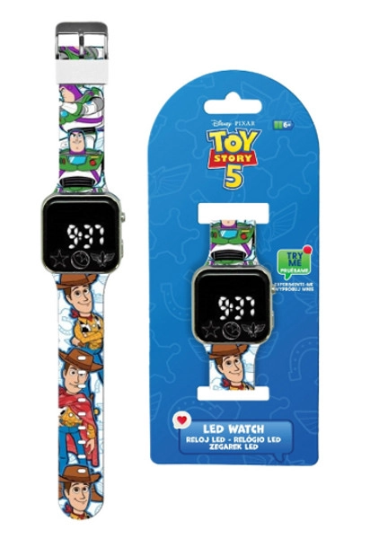 Dětské LED hodinky Toy Story 5 Woody