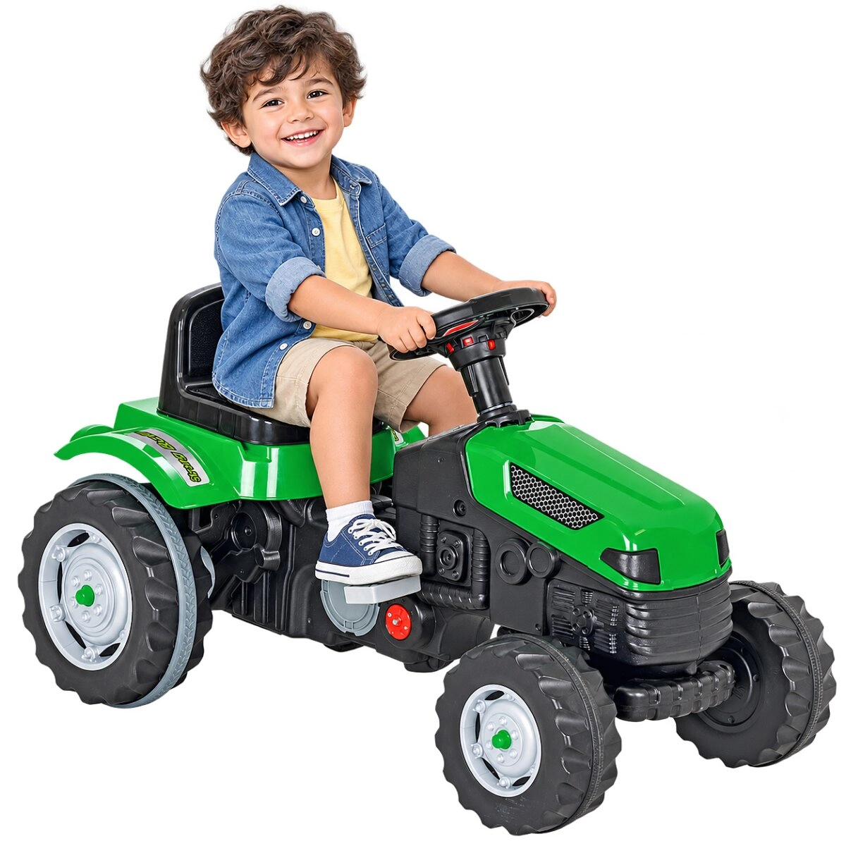 Šlapací traktor Jamara Strong Bull zelený