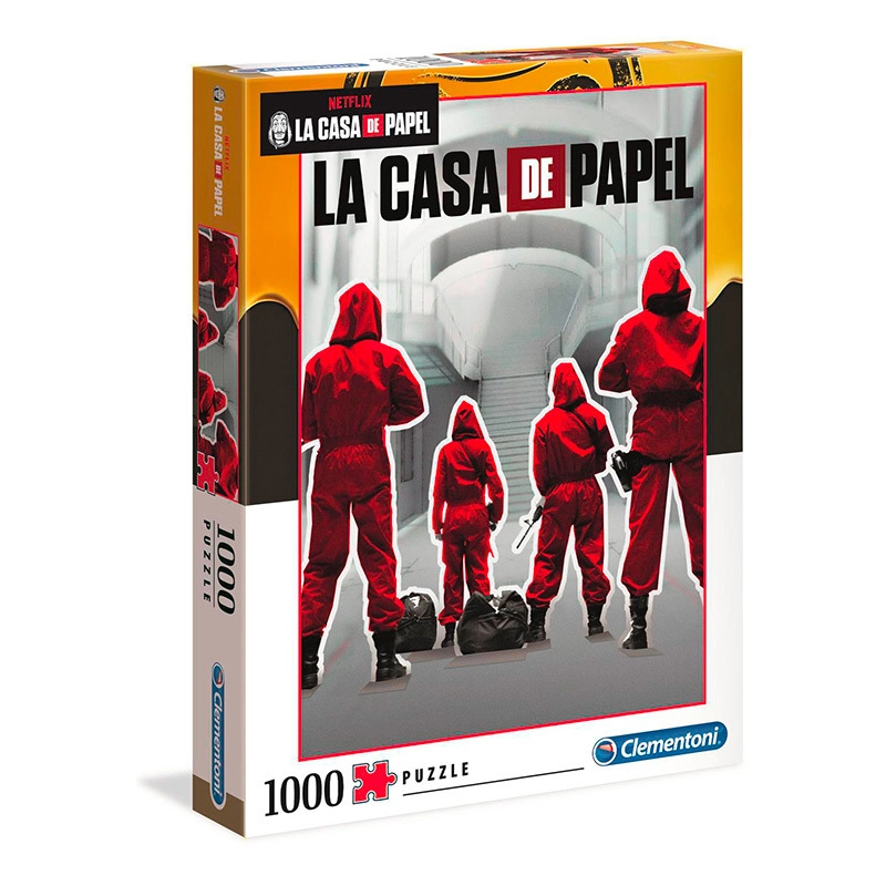 Clementoni - Puzzle 1000 Netflix: Papírový dům