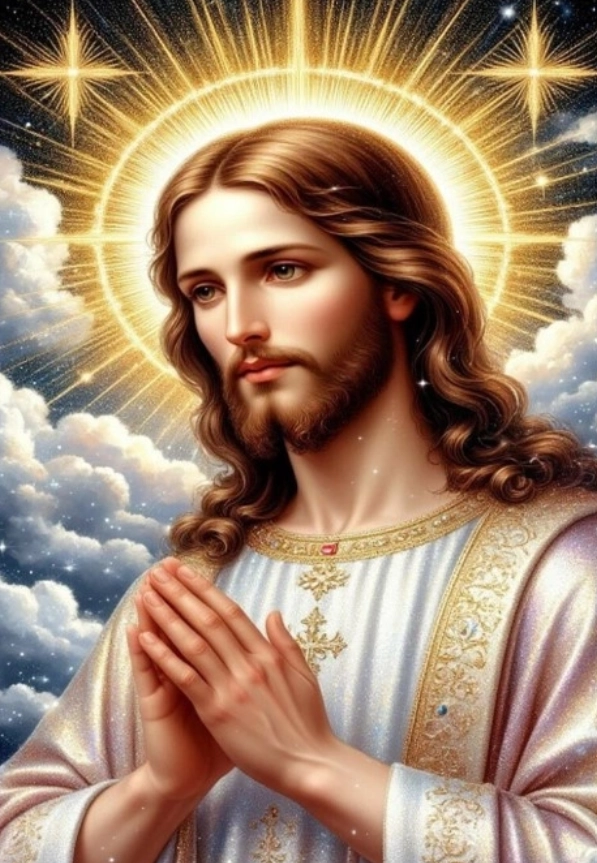 diamantové malování modlitba 30 × 40 cm