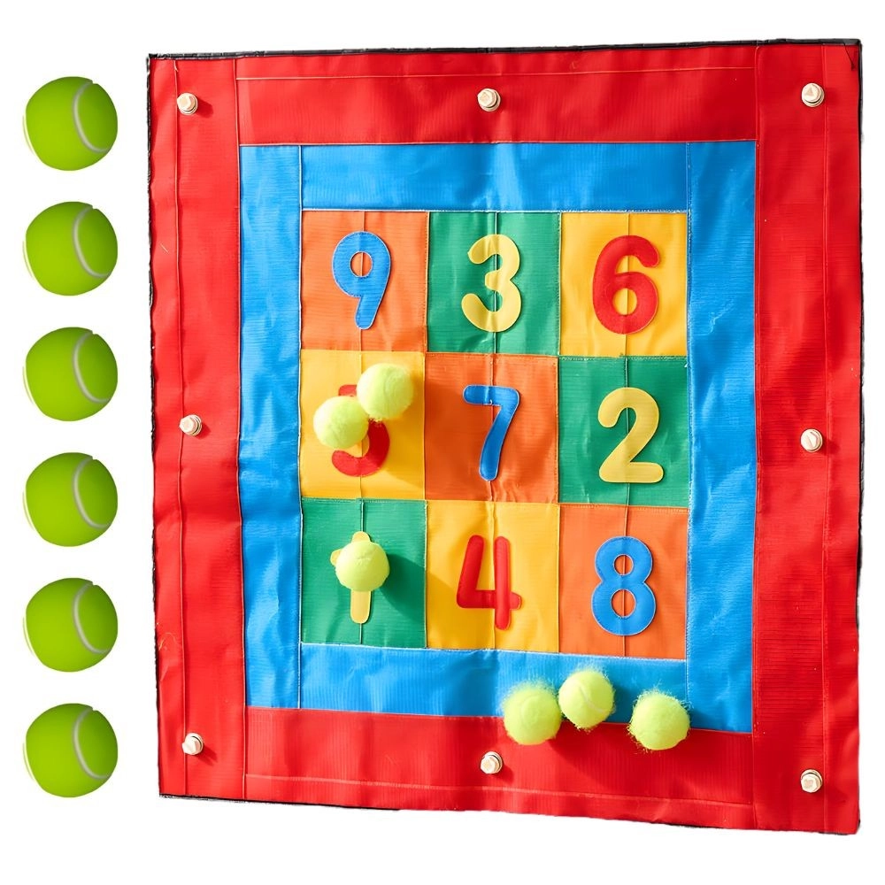 Masterkidz čtvercový terč na suchý zip STEM pro házení na cíl