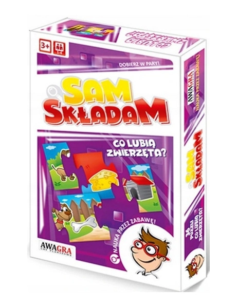 Co mají ráda zvířata? skládačka