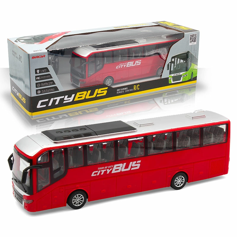 Levně R/C autobus City Bus červený