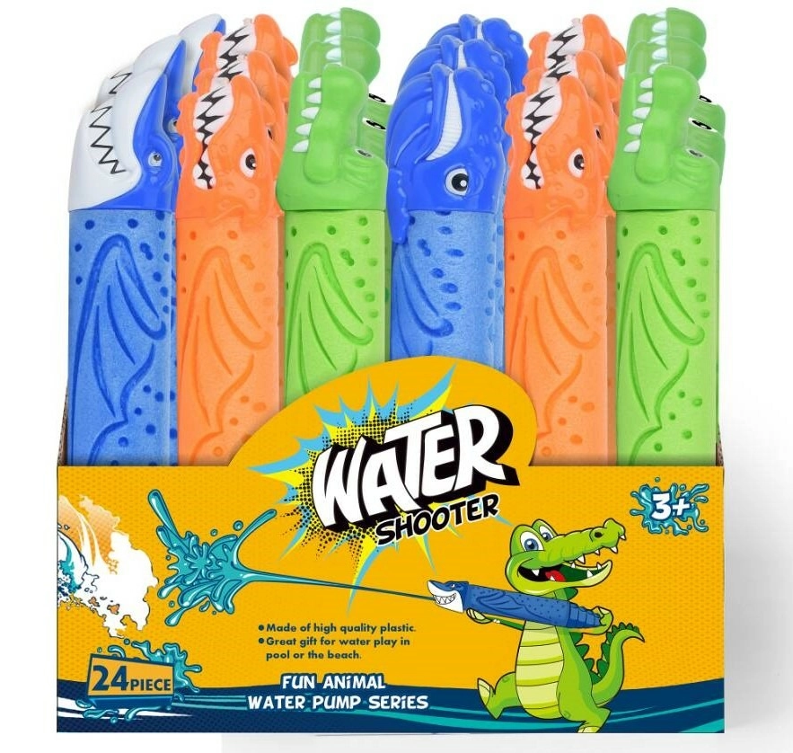 Vodní dělo zvíře modrý žralok 30 cm