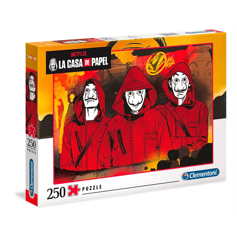 Levně Puzzle 250 La Casa de Papel