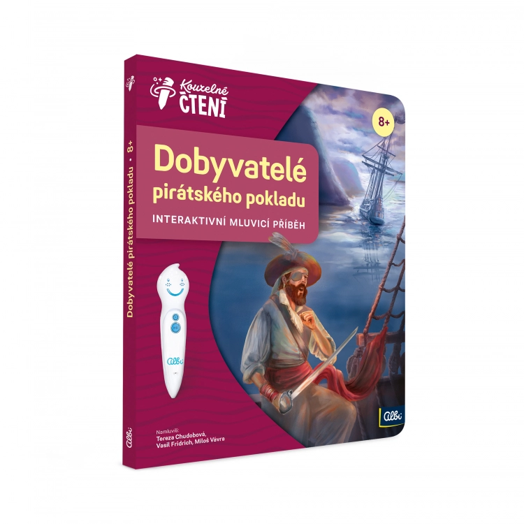 Levně Albi Kouzelné čtení Kniha Dobyvatelé pirátského pokladu
