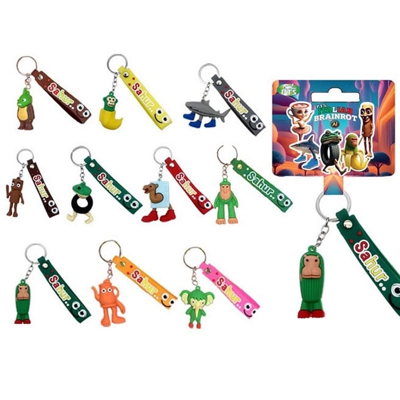 Italian Brainrot – 3D přívěsek na klíče