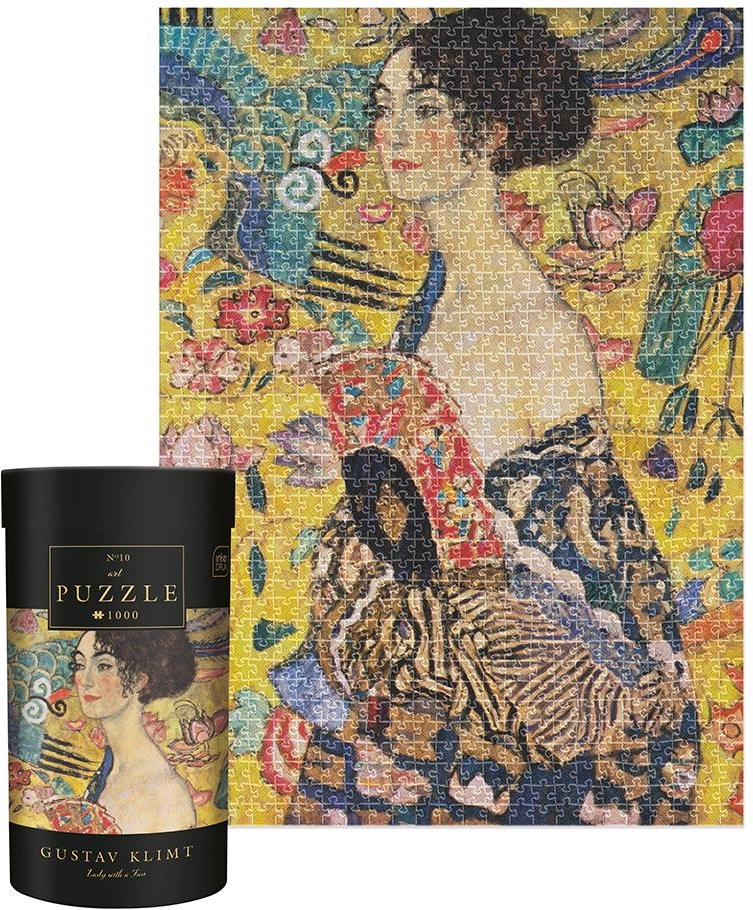 Puzzle Art: Dáma s vějířem 1000 dílků