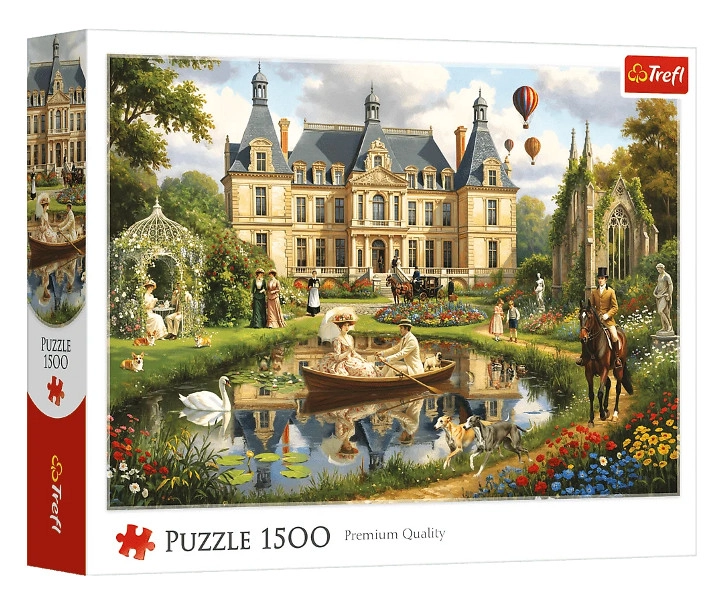 Puzzle palác nad vodou 1500 dílků