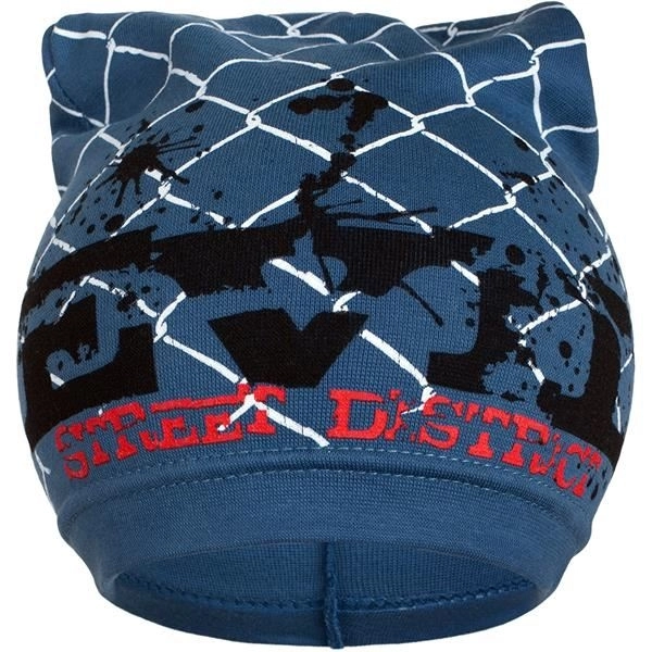 jarní dětská čepička New Baby modrá 104 (3–4 roky)