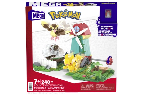 Stavebnice Pokémon venkovský větrný mlýn