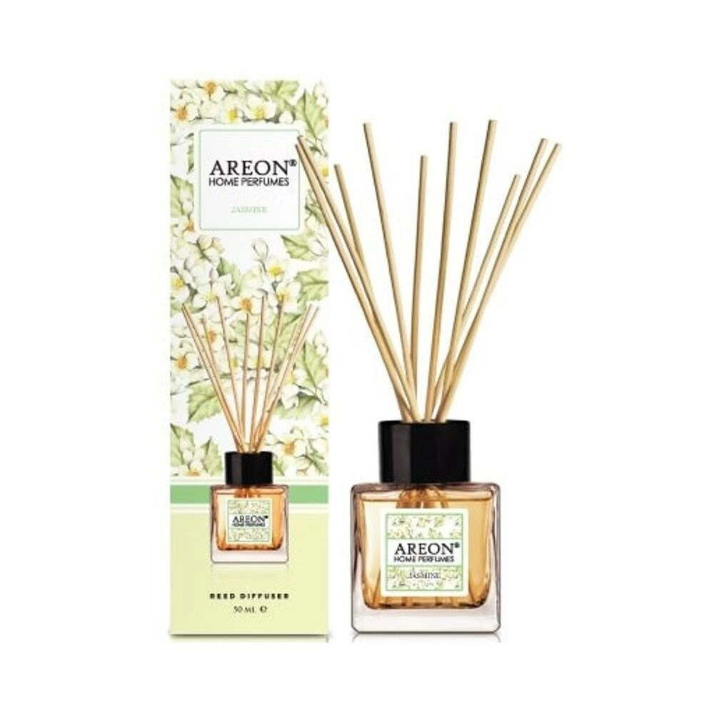 Areon AH Parfum Sticks Jasmine 50 ml – tyčinkový difuzér s vůní jasmínu