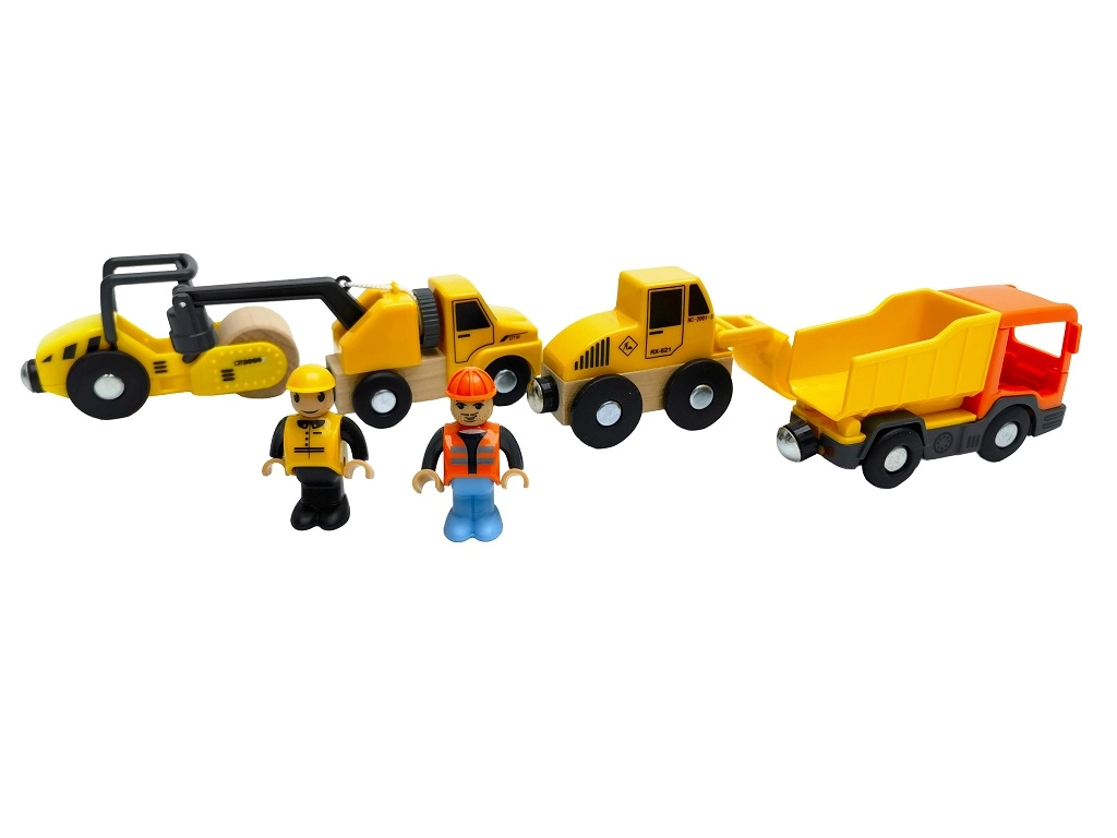 2Kids Toys sada stavebních strojů s figurkami