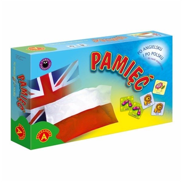 Levně Vzdělávací desková hra Pamięć Angielska