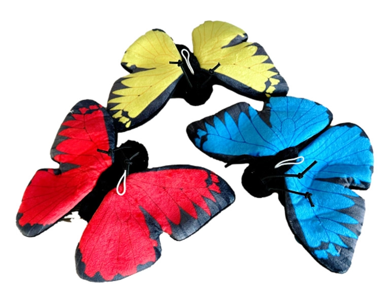Plyšový motýl 23 cm
