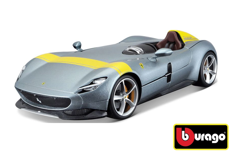 Levně Bburago Ferrari Monza SP1 modrá 1:18