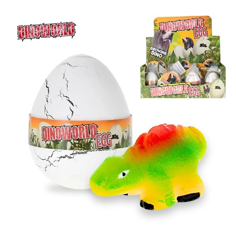 Dinosaurus líhnoucí a rostoucí ve vajíčku, mix druhů