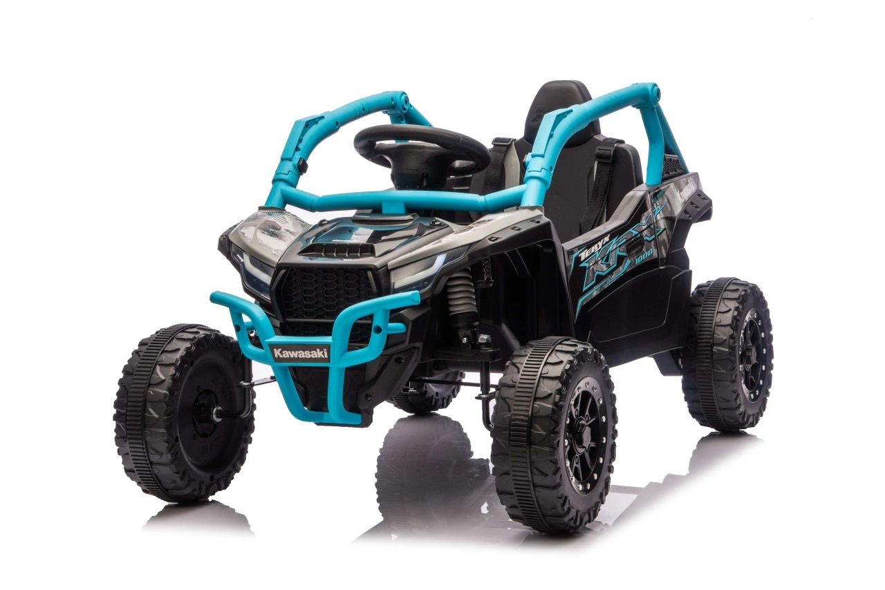 Dětské elektrické autíčko buggy KAWASAKI TERYX KRX1000, modré