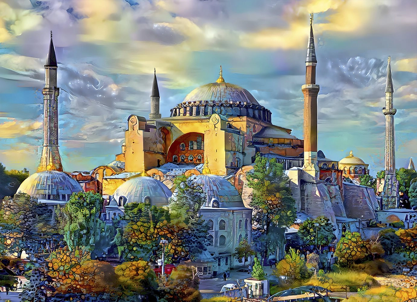 Levně BlueBird Hagia Sophia Istanbul Turecko 1000 dílků