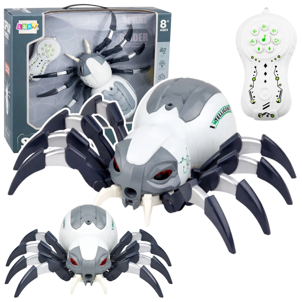 RC robotický pavouk s dýmem, světly a zvuky
