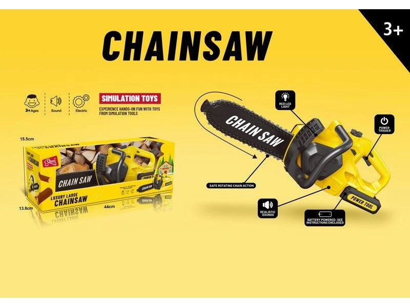 Hračkářská řetězová pila Power Tool