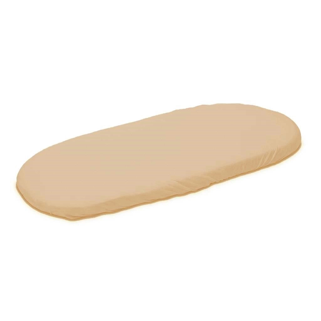 Jersey prostěradlo do kočárku New Baby 35 × 75 cm béžové