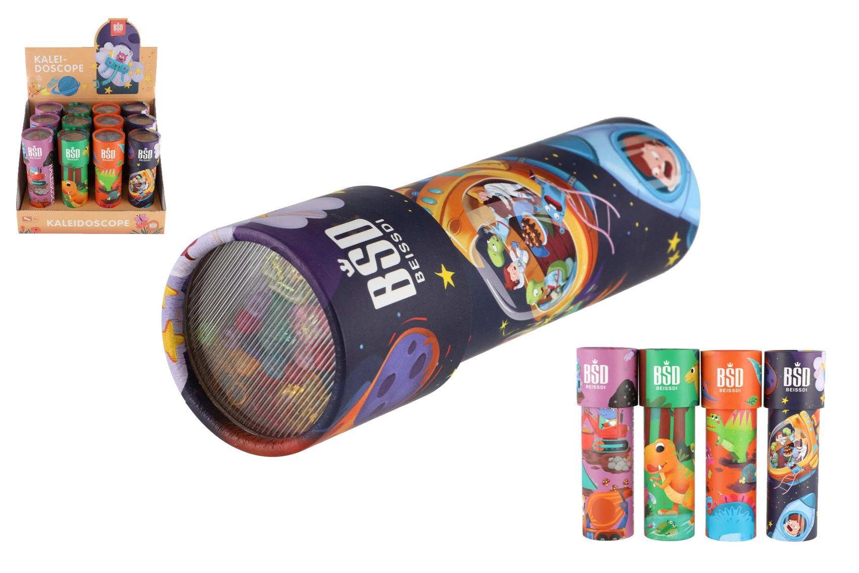 Dětský kaleidoskop dinosauři 17 cm