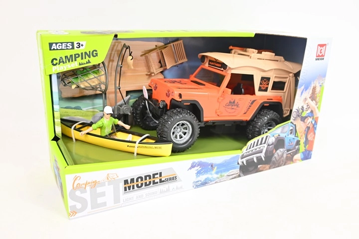 Jeep hračka se světelnými a zvukovými efekty