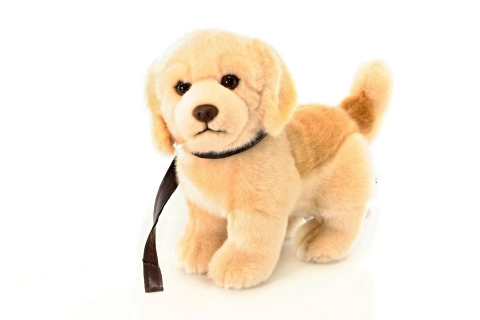 Plyšové štěně zlatého retrívra 28 cm