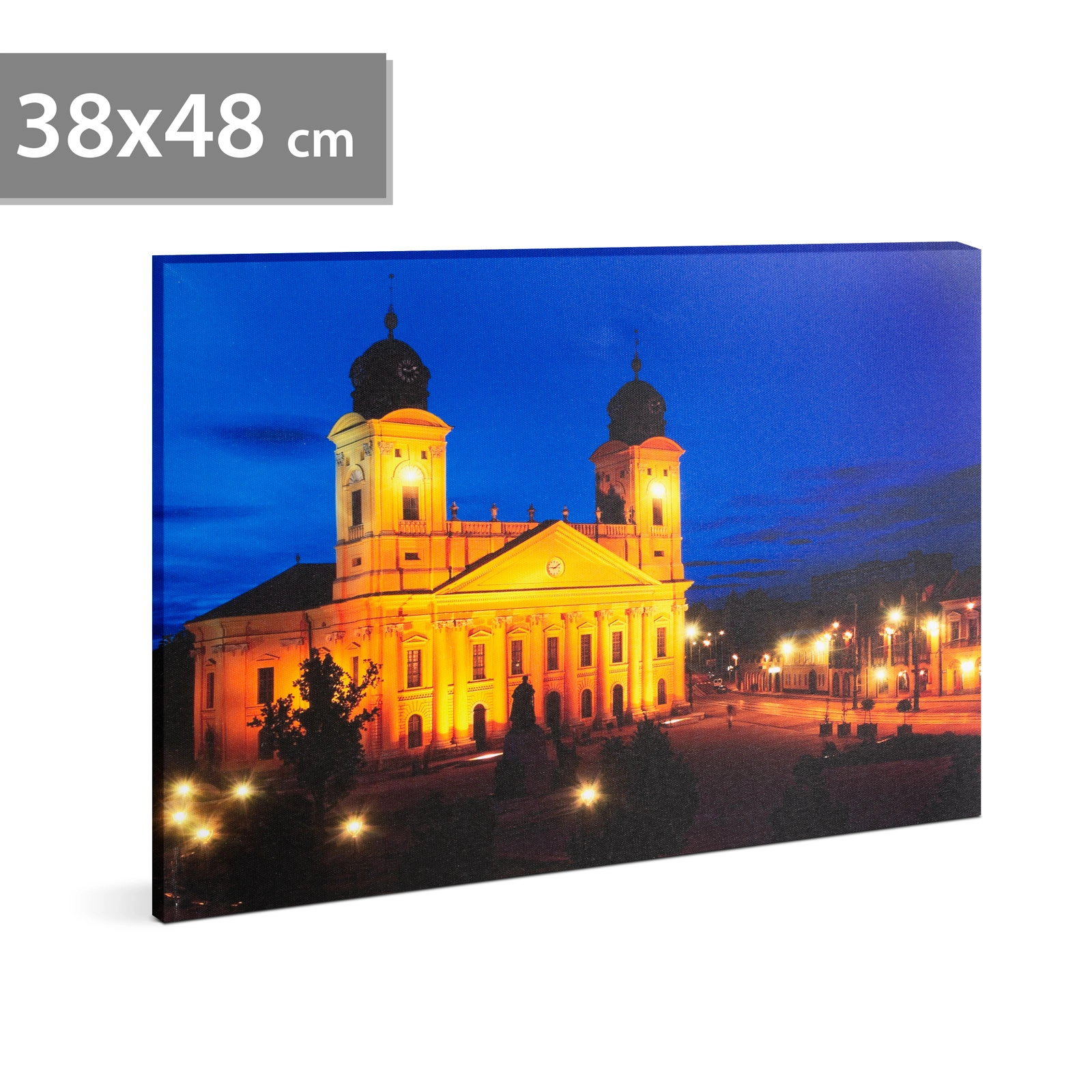 LED obraz na stěnu Velký kalvínský kostel