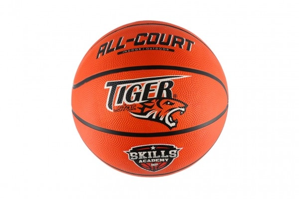 Míč basketbalový nafouknutý 31cm v síťce
