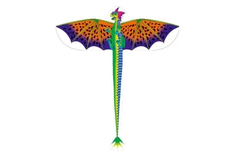 Létací drak z nylonu 132 × 50 cm