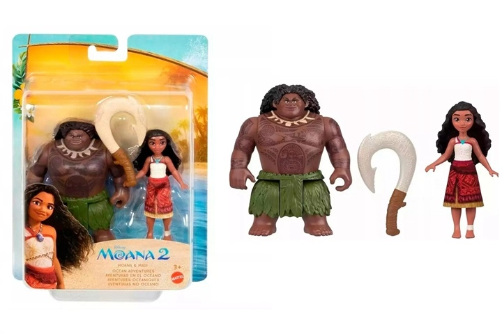 Disney Vaiana 2 sada figurek Vaiana a Maui s magickým hákem