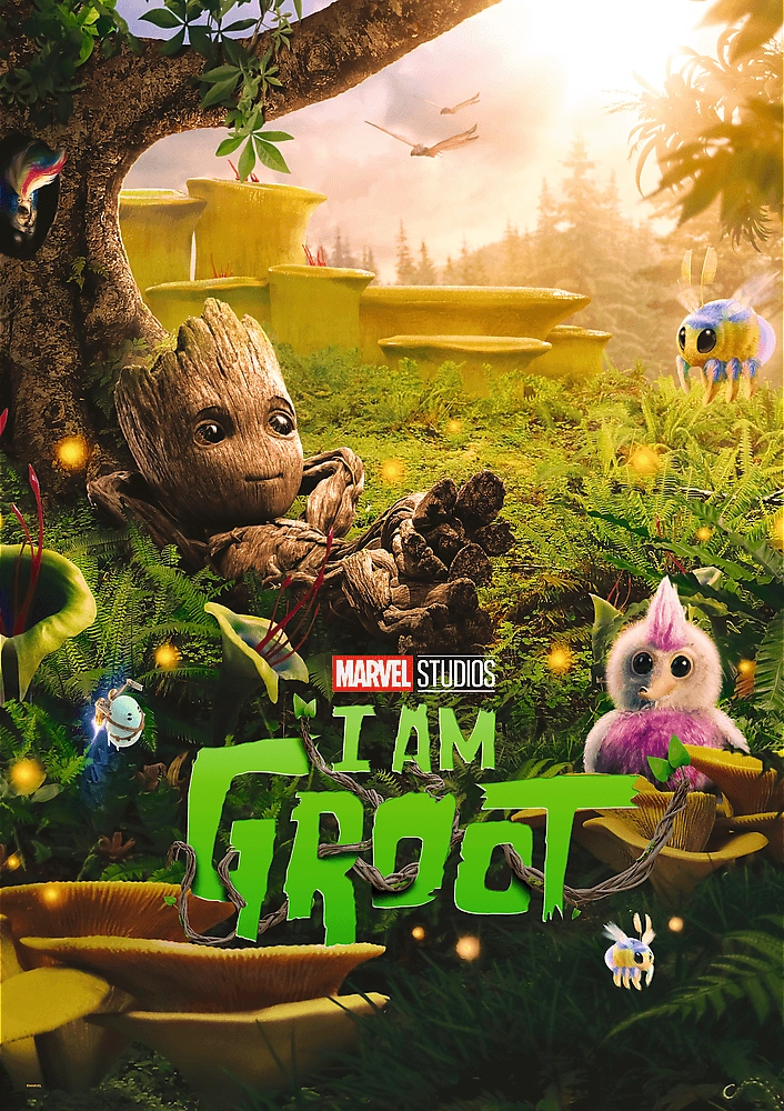TREFL Puzzle Premium Plus Marvel: Já jsem Groot 1000 dílků