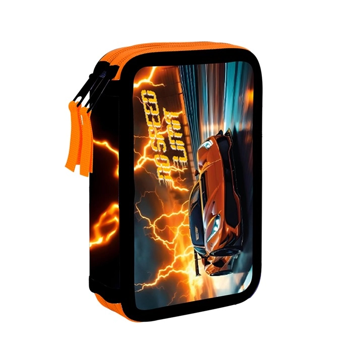 Penál 2 p. prázdný auto 2 KARTONPP