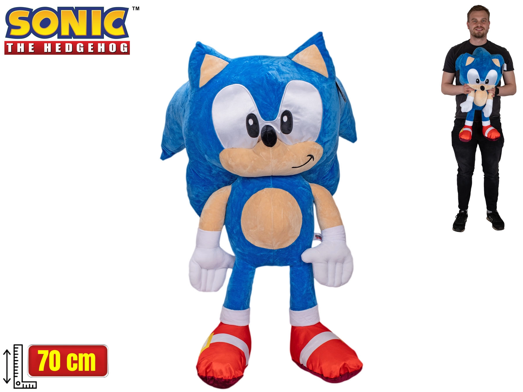 Plyšový ježek SONIC Classic 70 cm