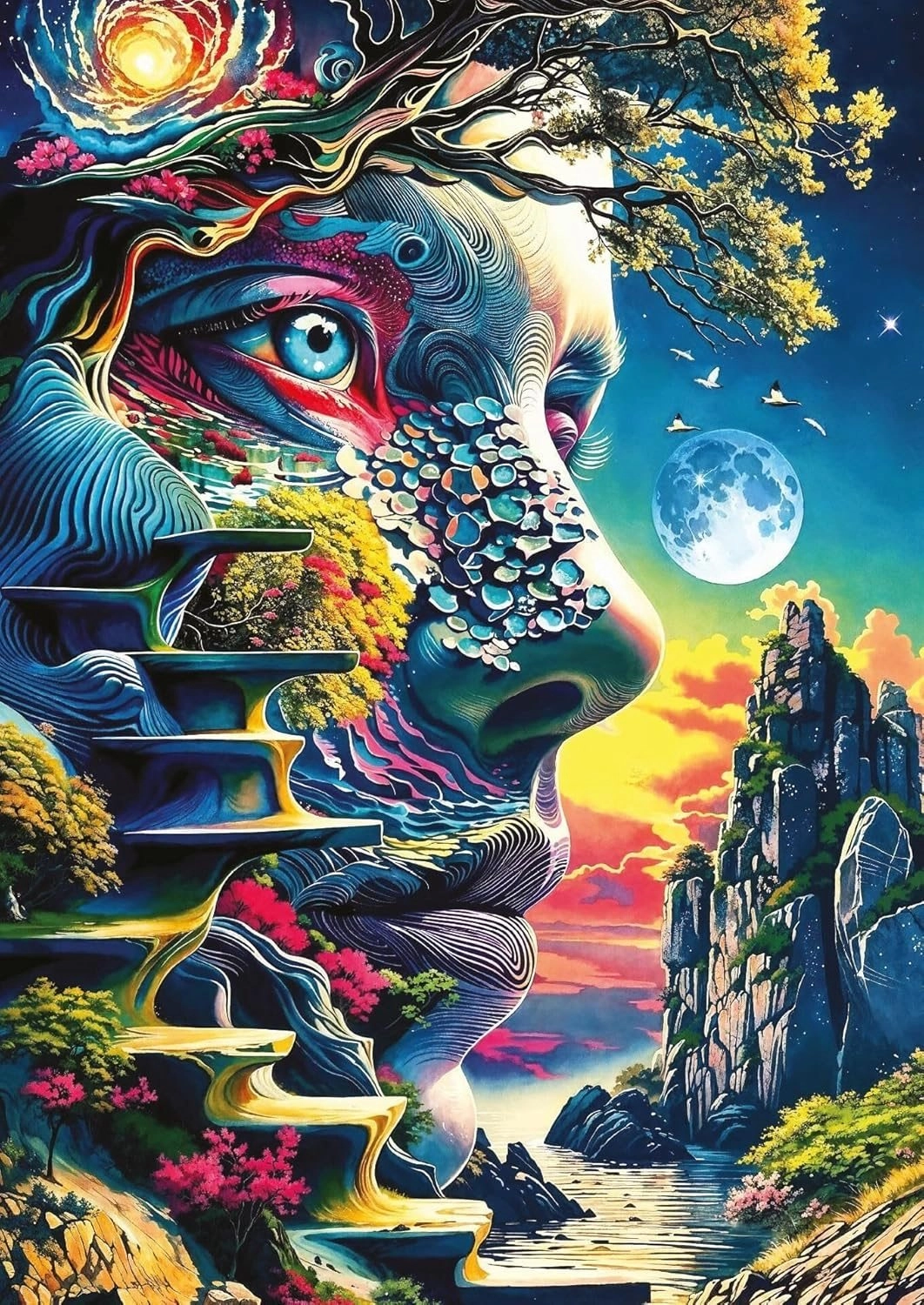 Puzzle ART PUZZLE WOWO Series: Proměna 1000 dílků