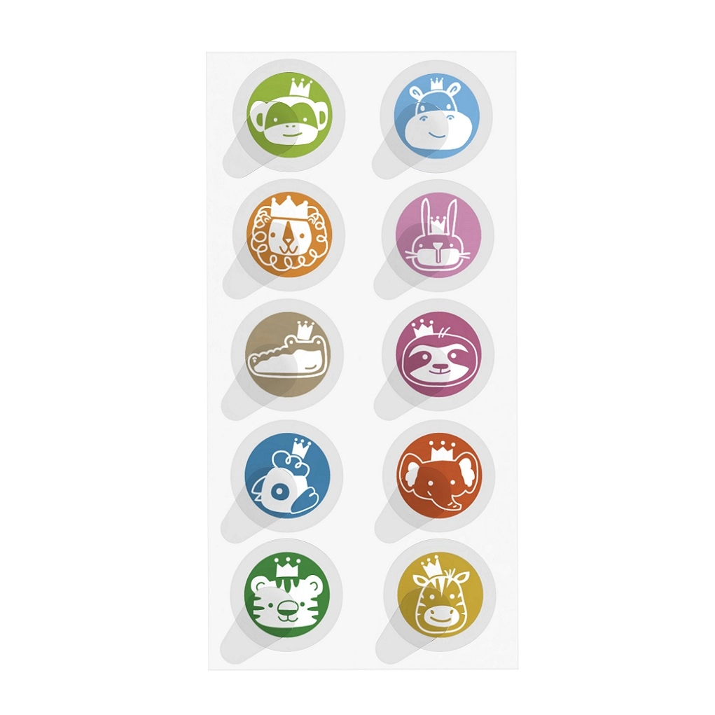 Chicco barevné nálepky po štípnutí hmyzem, 30 ks