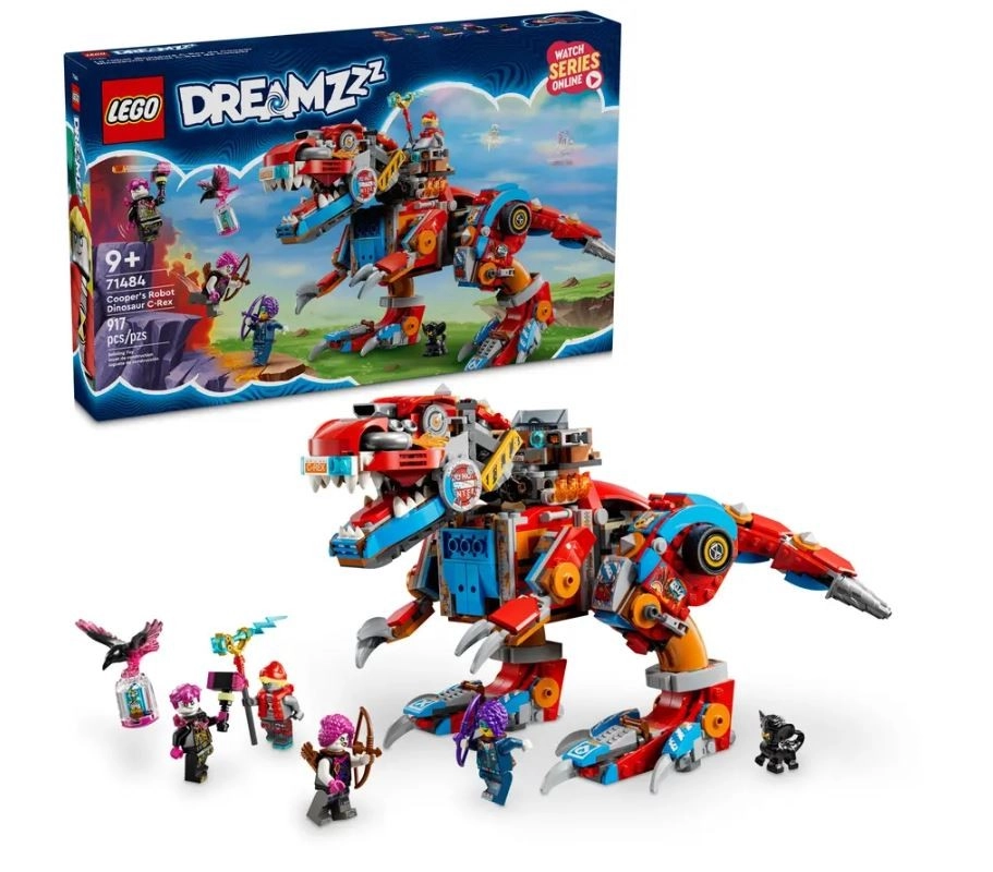 Levně LEGO® DREAMZzz™ 71484 Cooper a jeho robotický dinosaurus C-rex