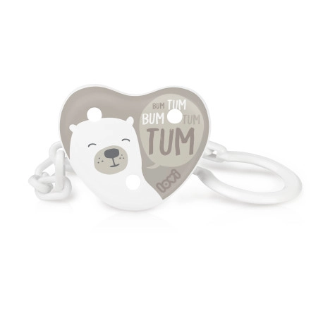 LOVI Buddy Bear řetízek na dudlík 0+ m 1 ks