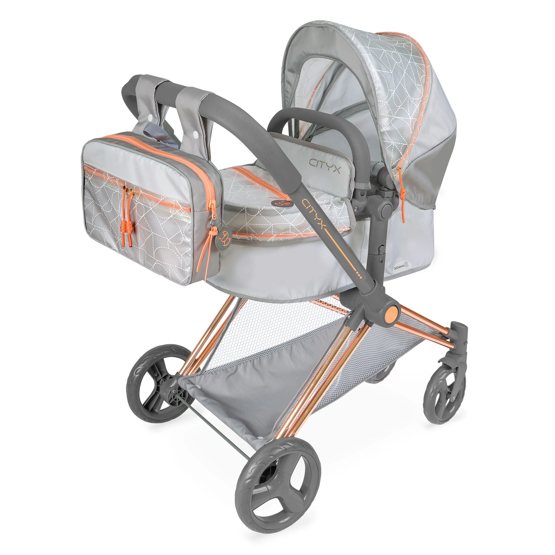 Levně DeCuevas 81777 Skládací 3 v 1 s batůžkem CITY X 2024 73 cm