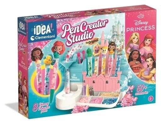 CLEMENTONI továrna na dřevěná pera Disney Princezny