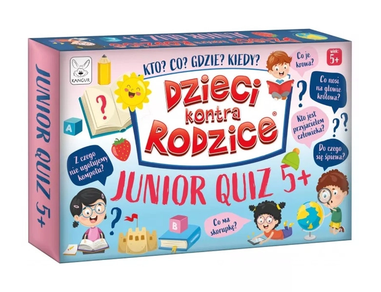 Dzieci kontra Rodzice Junior – kvíz pro děti od 5 let