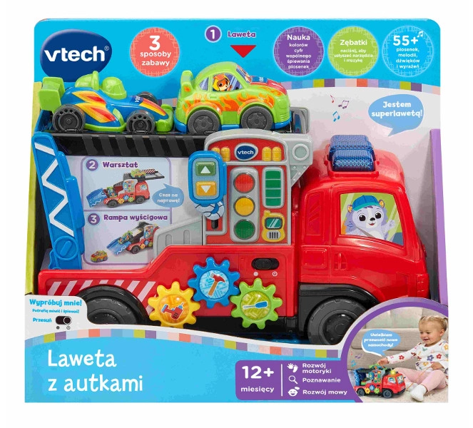 Interaktivní odtahový vůz s autíčky