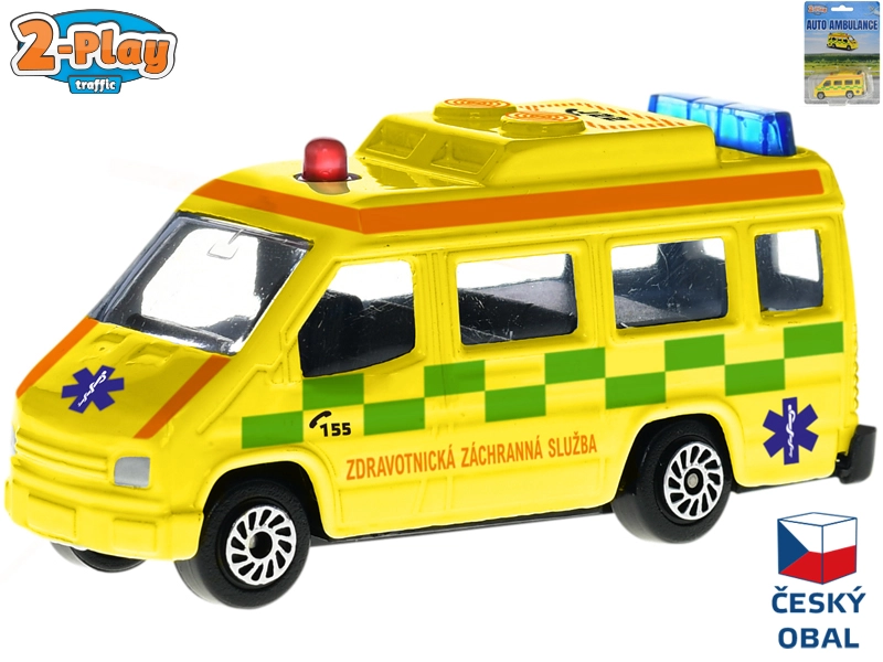 2-Play Traffic Ambulance CZ 8cm kov