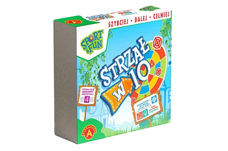 Rodinná postřehová hra Strzał w 10